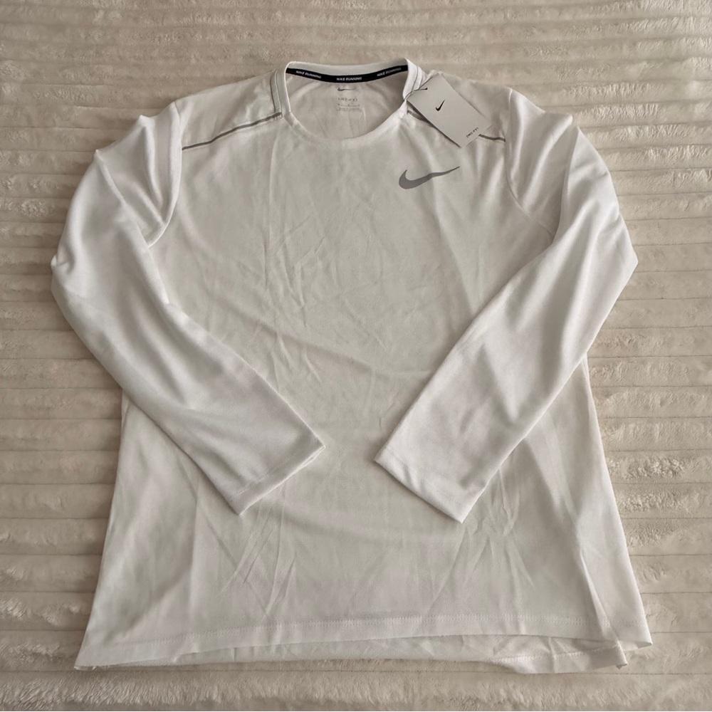 Nike Dri-FIT White Running Shirt